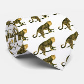 歩くヒョウ ネクタイ (ロール)