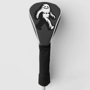 歩くビグフット – 笑顔サスカッチおもしろいCryptid ゴルフヘッドカバー