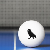 歩くフクロウシルエット 卓球ボール (ネット)