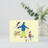 歩くフライボールドッグ ポストカード (スタンド正面)