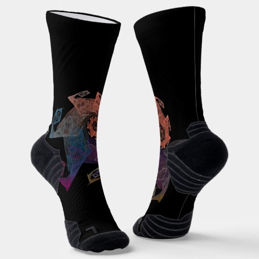 歩くフラクタル ソックス (傾斜あり)