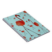 歩くフラミンゴ ノートブック (右側)