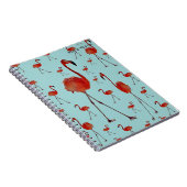 歩くフラミンゴ ノートブック (右側)