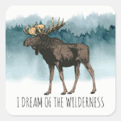 歩くベアードリームオブザウィルダネススクエアスティック スクエアシール