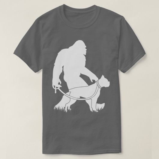 歩くボクサードッグ1 Tシャツ (デザイン正面)