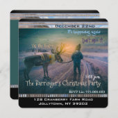 歩くマイトインディアアニュアルクリスマスパーティー 招待状 (正面/裏面)