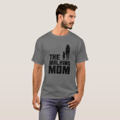 歩くママ、母の日グラフィックティー Tシャツ (正面フル)