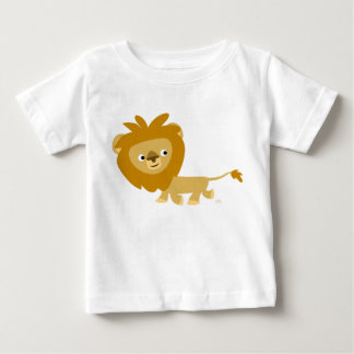 歩くマンガライオンベビーTシャツ ベビーTシャツ