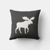 歩くムースシルエットグレーと白 クッション (裏面)