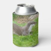 歩くヨーロッパオッタークーラーボックス 缶クーラー (缶正面)