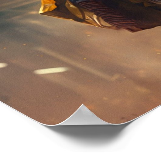 歩く万城 ポスター (角)