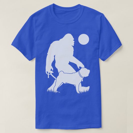 歩く中国のシャールペイドッグ Tシャツ (デザイン正面)
