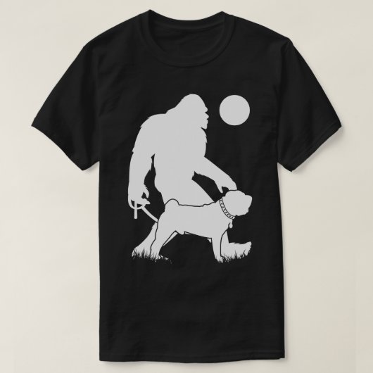 歩く中国のシャールペイドッグ Tシャツ (デザイン正面)