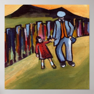 歩く付き ポスター