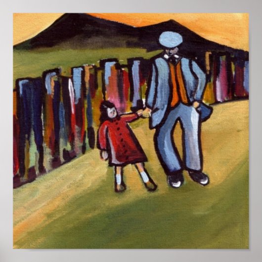 歩く付き ポスター (正面)