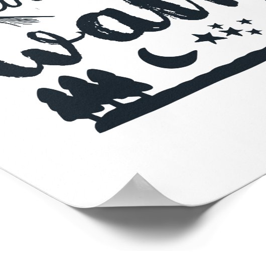 歩く感動的引用文モーニングウォークトレーニング ポスター (角)