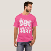 歩く犬ガールフレンド Tシャツ (正面フル)