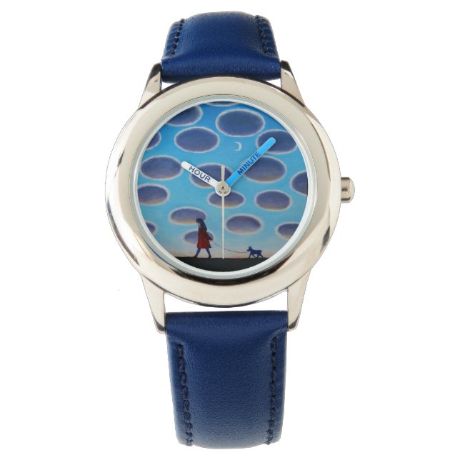 歩く犬/ 腕時計 (正面)