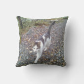 歩く猫 クッション (裏面)