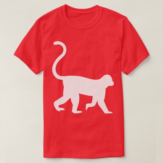 歩く猿 Tシャツ (デザイン正面)