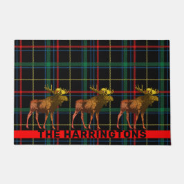 歩く素朴ムースプレイド ドアマット