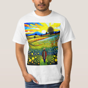 歩く草原1 Tシャツ