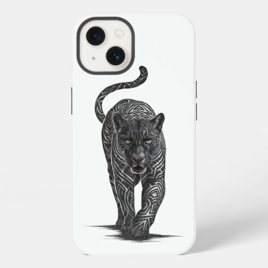 歩く虎 iPhoneケース (裏面)