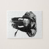 歩く象 ジグソーパズル (横)