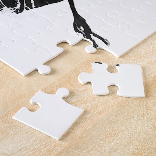 歩く象 ジグソーパズル (側面)