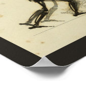 歩く足並み解析脚の背骨カイロプラクティックグラフ ポスター (角)