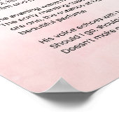 歩く遠くに – 勇気エンパワーメント詩のポスター ポスター (角)