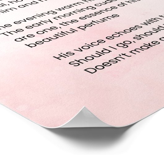 歩く遠くに – 勇気エンパワーメント詩のポスター ポスター (角)