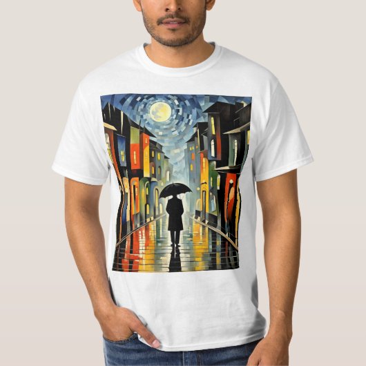 歩く雨2 Tシャツ (正面)