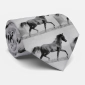 歩く馬のネックレス ネクタイ (ロール)