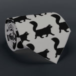 歩く黒猫パターン | クール猫ちゃん ネクタイ<br><div class="desc">このクール黒い猫の柄のネックタイは猫素晴らしパパに贈り物！ビジネス用のネクタイを着用する人や、ホリデープログラムや結婚式などの特別なイベントのためのおもしろいの猫の贈り物。ノベルティのお父さんの日、誕生日、クリスマスプレゼントなど、猫の方には感謝の気持ちがある。</div>