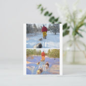 歩く・イン・ザ・フォレスト・ポストカード ポストカード (スタンド正面)