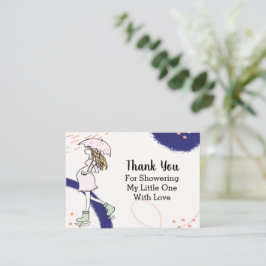 歩く・イン・ザ・レイン ノートカード