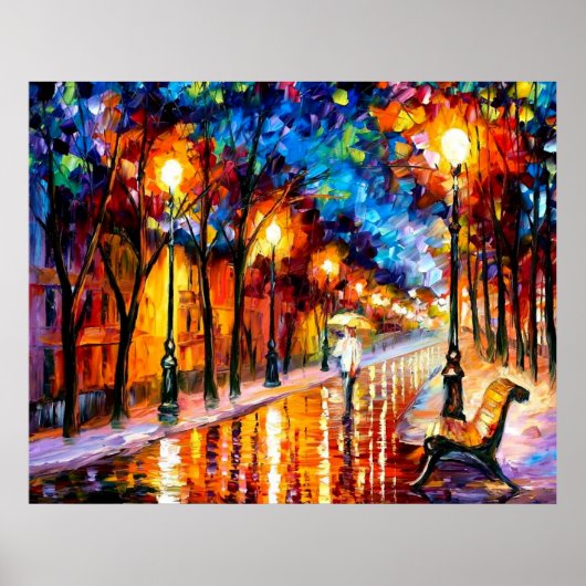 歩く・イン・レインポスター ポスター (正面)