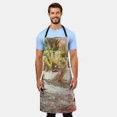 歩く エプロン (着用した状態)