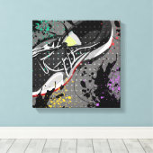 歩く キャンバスプリント (インサイチュ (ウッドフロア))