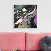 歩く キャンバスプリント (インサイチュ (リビング))