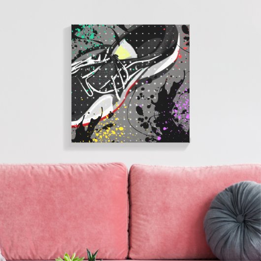 歩く キャンバスプリント (インサイチュ (リビング))