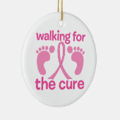 歩く セラミックオーナメント (右)