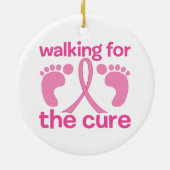 歩く セラミックオーナメント (裏面)