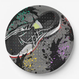 歩く ペーパープレート