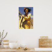 歩く ポスター (キッチン)