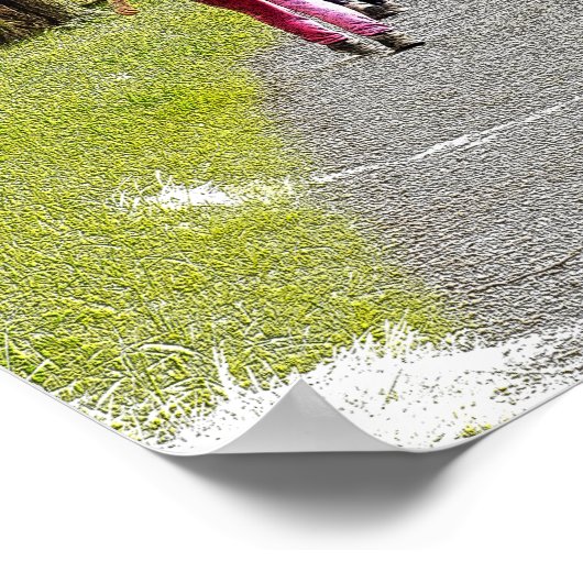 歩く ポスター (角)