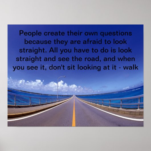 歩く ポスター (正面)