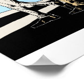 歩く ポスター (角)