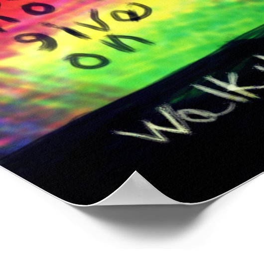 歩く ポスター (角)